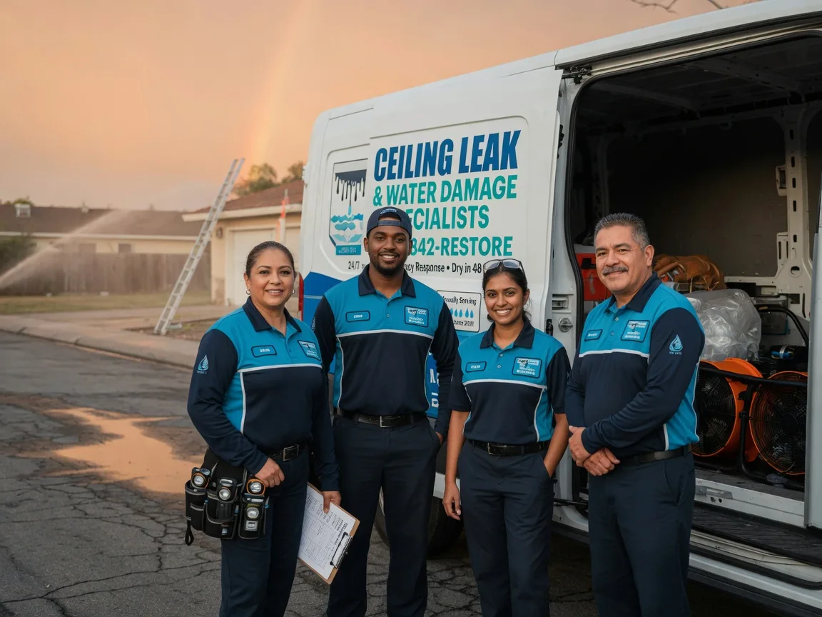 Ceiling Leak Cleanup company in Jewett City, CT